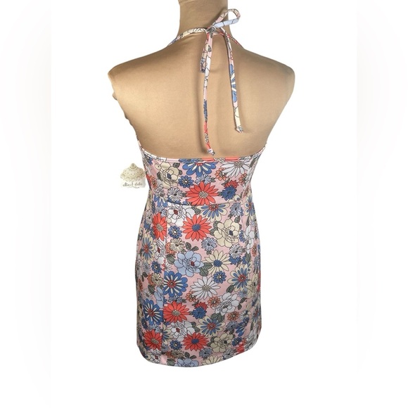 Altar’d State‎ |Vibrant Floral Halter Dress | NWT | Medium - Picture 2 of 9